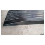 RK Safety RK-RTR01 1" Rise Solid Rubber Power Wheelchair Scooter Threshold Ramp (1 Pc)