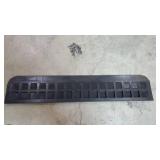 RK Safety RK-RTR01 1" Rise Solid Rubber Power Wheelchair Scooter Threshold Ramp (1 Pc)