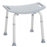 Bath SafetyBenches/Stools Product Description: Bath Seat w/o Back, KD, Retail,1 EA