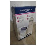 Bath SafetyBenches/Stools Product Description: Bath Seat w/o Back, KD, Retail,1 EA
