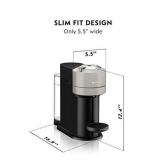 Nespresso BNV550GRY Vertuo Next Espresso Machine with Aeroccino by Breville, Light Grey