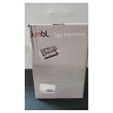 Jumbl Clear Egg Incubator, Fully Automatic Digital Poultry Hatching Machine, Temperature Control & Automatic Egg Turner, LED Candler, Mini 12-35 Egg Incubator Breeder for Chicken, Ducks, Birds & More