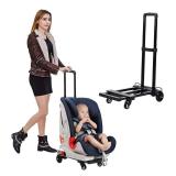 Car Seat Travel Carts , Stroller with Wheels,for Air Travel , Light and Portable