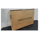 Hossejoy Foldable Laptop Table, Portable Standing Bed Desk, Breakfast Serving Bed Tray, Notebook Computer Stand Reading Holder for Couch Floor, Black