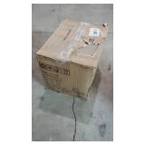 Modern Square PU Leather Adjustable Bar Stools with Back,Set of 2,Counter Height Swivel Stool by Leopard (Black)