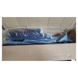 ONETWOFIT 48" Silent Mini Trampoline with Adjustable Handle Bar Fitness Trampoline Bungee Rebounder Jumping Cardio Trainer Workout for Adults or Kids