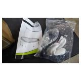 ONETWOFIT 48" Silent Mini Trampoline with Adjustable Handle Bar Fitness Trampoline Bungee Rebounder Jumping Cardio Trainer Workout for Adults or Kids