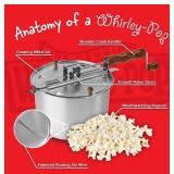 Whirley-Pop Popcorn Popper - Nylon Gear - Silver