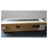 KEY TEK Wall-Mounted Patio Heater Electric Infrared Heater Indoor/Outdoor Heater Electric for Garage Backyard Wall Patio Heater Waterproof with Remote Control Golden Tube for Fast Heating, Black