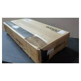 VASAGLE Bookshelf, 4-Tier Bookcase, Living Room Standing Unit Shelf, Stable Steel Frame, Bedroom, Office, Industrial Design, Rustic Brown ULLS60BX