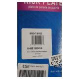 Ives by Schlage C8400B3 6X34 Kickplate, 6" x 34", Bright Brass