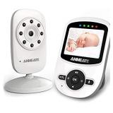 Video Baby Monitor with Digital Camera, ANMEATE Digital 2.4Ghz Wireless Video Monitor with Temperature Monitor, 960ft Transmission Range, 2-Way Talk, Night Vision, High Capacity Battery