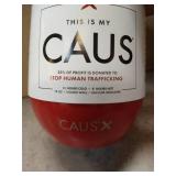 my cause red tumbler wine tumbler ss