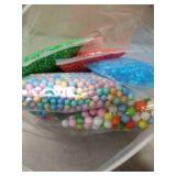 70PCS Slime Add Ins Slime Kit Floam Beads Fish Bowl Beads Mreaind Unicorn Slime Charms Glitter Jars Slime Supplies Kit