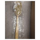 Long Wooden Handle Bath Body Brush Removable Bristle Exfoliating Dry Skin Back Scrubber Shower Cleaning Massager