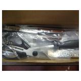 Knife Set, Psvweyo 15-Piece Kitchen Knife Set With Block Wooden, Self Sharpening For Chef Knife Set, Japan Stainless Steel, Hammered Collection Block Set and Steak Knives, Boxed Knife Sets