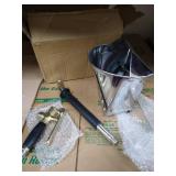 Beduan 4 Jet Pneumatic Cement Stucco Sprayer Gun Plaster Mortar Automatic Air Panting Tool for Wall