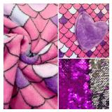 High Desert Gear Mermaid Blanket Snuggle Sack (Magenta