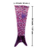 High Desert Gear Mermaid Blanket Snuggle Sack (Magenta