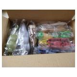 Dinos Toy Playset,Buildable Dinosaur Building Blocks Figures with Movable Jaws,Including T Rex,16 pcs varies from stock photo