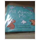 Baby Memory Book, Journal, Scrapbook & Photo Album for Boys & Girls by Moonglade Memories for the First Five Years. Perfect to Record those Special Milestones