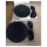 2 pack wireless fast charger qi standard ready