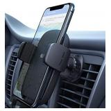 Phone Mount for Car [Super Stable & Easy] Upgraded Air Vent Clip Car Phone Holder Mount Fit for All Cell Phone with Thick Case Handsfree Car Mount for iPhone Cell Phone Automobile Cradles Universal ma