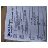 1200Mbps WiFi Range Extender Repeater OURLINK 2.4G/5G Dual Band with 2 High Gain External Antennas, WPS , Wireless Amplifier Router Signal Booster varies from stock photo