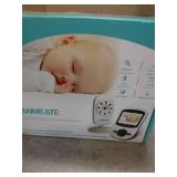 Video Baby Monitor with Digital Camera, ANMEATE Digital 2.4Ghz Wireless Video Monitor with Temperature Monitor, 960ft Transmission Range, 2-Way Talk, Night Vision, High Capacity Battery