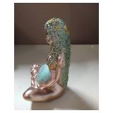 Homnova Greek Gaia Mother Earth Goddess Statue, Resin Witchy Spiritual Nature Figurines Home Room Decor lighter than stock photo