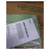 CANDY Keyboard Mouse Combo Wireless 2.4G Mixed Color 84 Key Mini Keyboard Mouse Set with Circular Punk Key Caps Green may vary slightly from stock photo