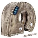 FireShield T4 GT40 GT42 GT45 Titanium Fiber Lava and High Silica Cloth Turbo Heat Shield for T4