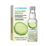 SodaStream Cucumber and other mixed fruit flavors Drops Natural Flavor Essence, 1.36 Fl. Oz.