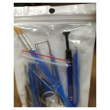 Keyboard Lube Switch Puller Kits 4PCS Lube Station Keycap Puller Remover Mechanical Keyboard Key Switch Stem Holder Compatible Gateron Kailh MX Switches Keyboard Cleaner Clean Kits 4 Prong Tool Puller