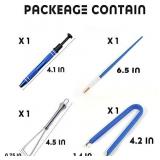 Keyboard Lube Switch Puller Kits 4PCS Lube Station Keycap Puller Remover Mechanical Keyboard Key Switch Stem Holder Compatible Gateron Kailh MX Switches Keyboard Cleaner Clean Kits 4 Prong Tool Puller