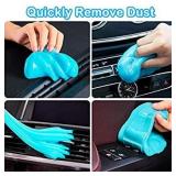 Cleaning Gel for Car, Car Cleaning Kit Universal Detailing Automotive Dust Car Crevice Cleaner Auto Air Vent Interior Detail Removal Putty Cleaning Keyboard Cleaner for Car Vents, PC, Laptops, Cameras