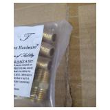 10 Pcs Brass Pipe fittings, Male Hex Nipple adapter coupler