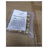 10 Pcs Brass Pipe fittings, Male Hex Nipple adapter coupler