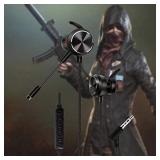 Earphones, GM-D3 3.5mm Wired in-Ear Earbud with Mic for Live Streaming/Online Courses - Black