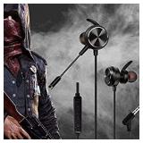 Earphones, GM-D3 3.5mm Wired in-Ear Earbud with Mic for Live Streaming/Online Courses - Black