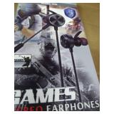 Earphones, GM-D3 3.5mm Wired in-Ear Earbud with Mic for Live Streaming/Online Courses - Black