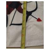 Love with cupid garden flag