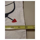 Love with cupid garden flag