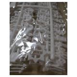 510 Characters White Plastic Letter Set for Changeable Felt Letter Boards. 3/4 Letters, Including Numbers, Symbols for Changeable Letter Boards