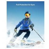 Sable Ski Goggles Graphene Anti-Fog Lens Charged Snow Sport