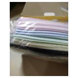 masks for Kids, Multiple-colors 3ply Disposable Children Face Masks PFE 98% Filter Quality, Breathable & Comfy (Pack of 50 Pcs) colors and package varies from stock photo