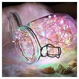 GDEALER 2 Pack Fairy Lights String Lights Remote Control LED String Lights Copper Wire Firefly Lights Cool White (Multicolor