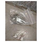 RESIN Alphabet Keychain Molds with Hole, Large Alphabet Resin Silicone Molds for Epoxy, Resin Letter Molds for Keychain Jewelry Pendant Making