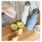 Electric Salt and Pepper grinder set, Bottle Style, Automatic