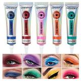 Eyeshadow Primer Set 12 Colors High-pigmented Long Lasting Eyeshadow Cream Prevent Oily Lids and Creasing Eyeshadow 12 pcs